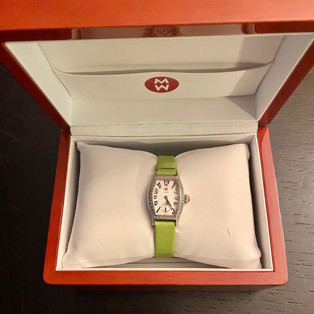 Michele Petite Coquette With Diamonds Watch